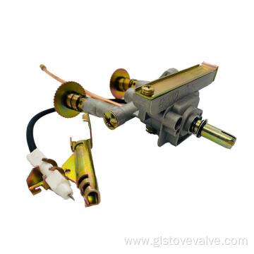 High flame stove electric valve